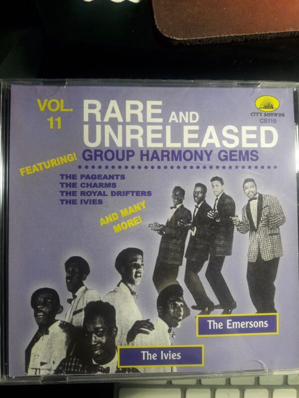 RARE AND UNRELEASED GROUP HARMONY GEMS VOL 11-CD