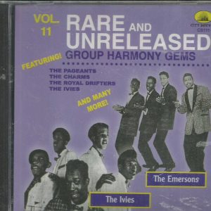 RARE AND UNRELEASED  - Vol. 11 - Group Harmony Gems -  BRAND NEW -  CD