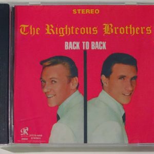 RIGHTEOUS BROTHERS - BACK TO BACK   CD     BRAND NEW