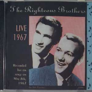 RIGHTEOUS BROTHERS - LIVE 1967   CD     BRAND NEW