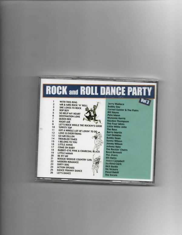 ROCK AND ROLL DANCE PARTY VOL 3-CD - Image 3