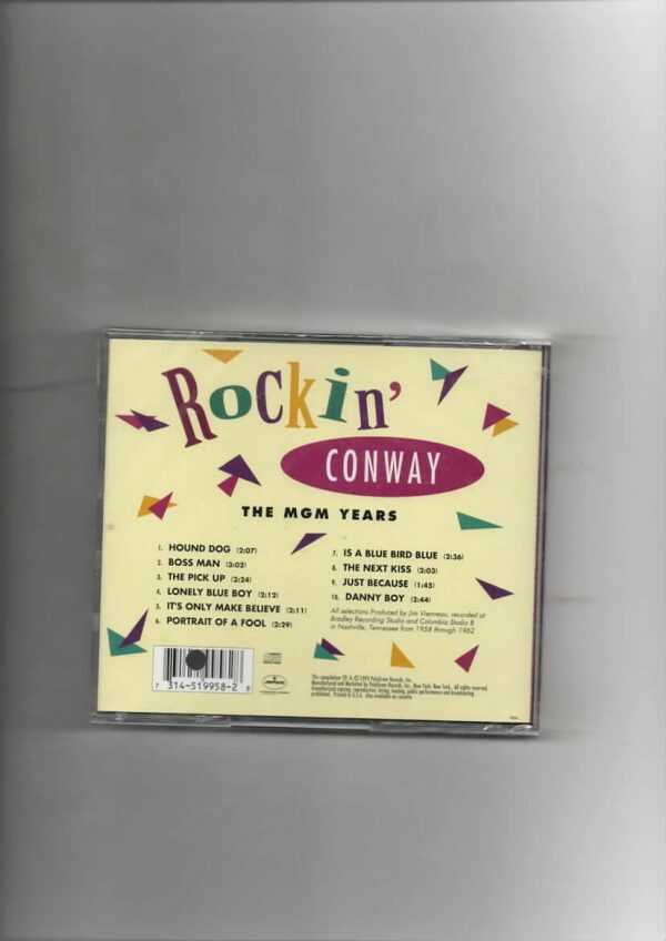 ROCKIN' CONWAY - THE MGM YEARS-BRAND NEW CD - Image 3