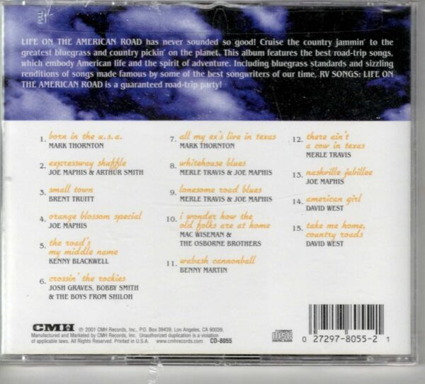 RV Songs: Life on the American Road by Various Artists - CD - Brand New - Image 3