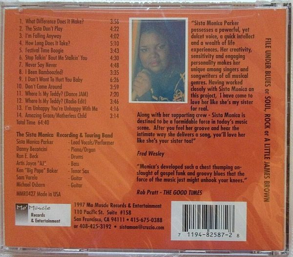 SISTA MONICA - CD - Brand New - Image 3