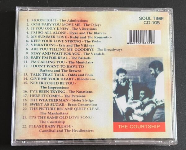 SOUL VOCAL GROUP DELIGHTS - VOL 5 - CD BRAND NEW - Image 3
