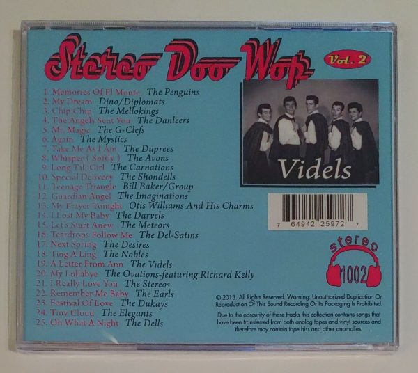 STEREO DOO WOP - VOL 2   CD     BRAND NEW - Image 3