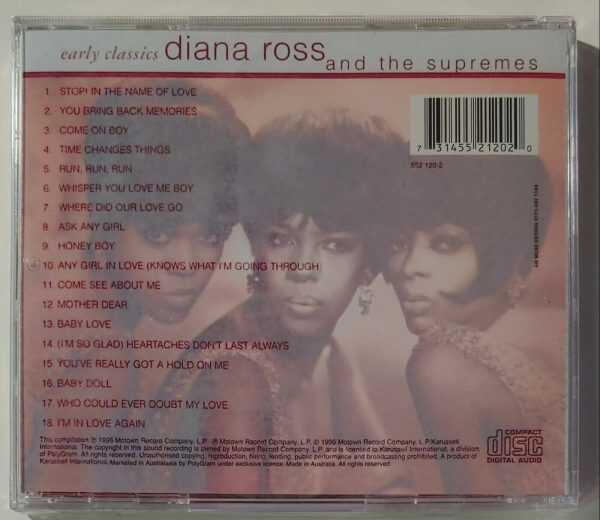 SUPREMES - EARLY CLASSICS   CD     LIKE NEW - Image 3