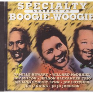Specialty Legends of Boogie Woogie CD NEW    21 Tracks on Specialty Label