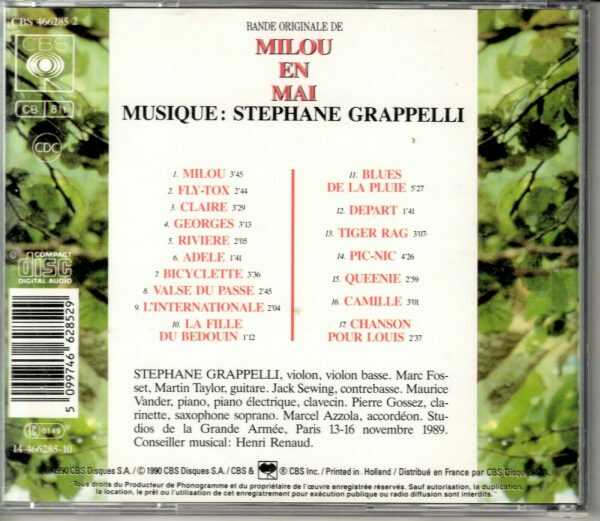 Stephane Grappelli - Milou En Mai - CD - Image 3