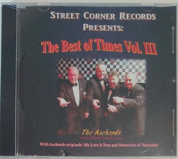 THE ACCHORDS - BEST OF TIMES VOL 3   CD     BRAND NEW