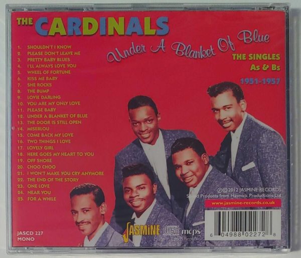 THE CARDINALS - UNDER A BLANKET OF BLUE   CD   BRAND NEW - Image 3