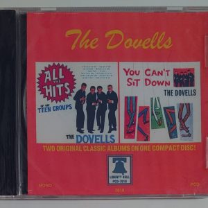 THE DOVELLS - ALL HITS OF TEEN GROUPS / YOU CAN'T SIT DOWN   CD BRAND NEW