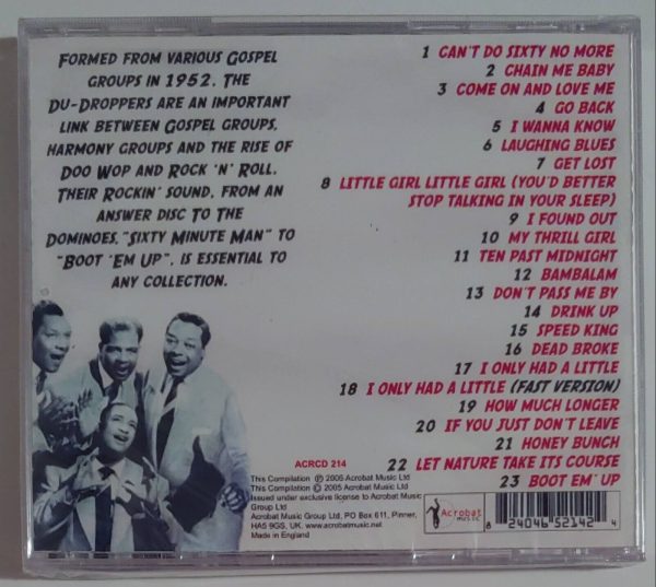 THE DU DROPPERS - BOOT EM UP   CD BRAND NEW - Image 3