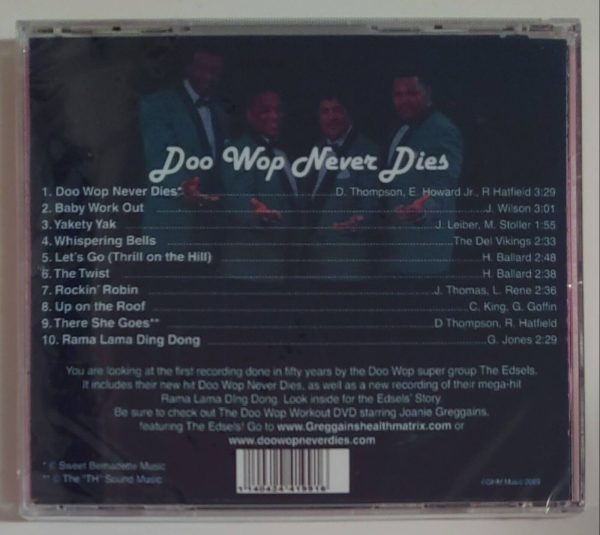 THE EDSELS - DOO WOP NEVER DIES   CD BRAND NEW - Image 3