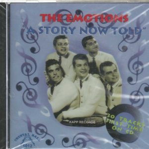 THE EMOTIONS  - CD - Story Now Told -  BRAND NEW
