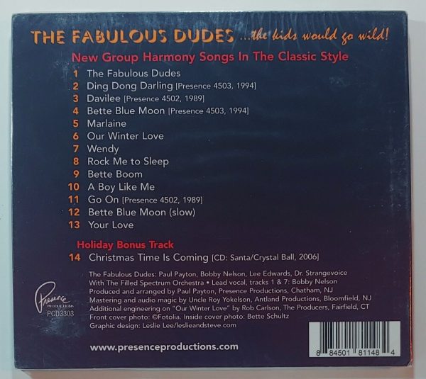THE FABULOUS DUDES - THE KIDS WOULD GO WILD  CD BRAND NEW - Image 3