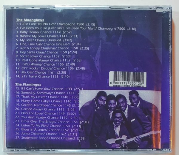 THE FLAMINGOS AND MOONGLOWS - FIRST RECORDINGS  CD BRAND NEW - Image 3