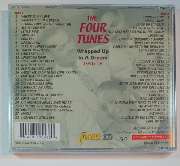 THE FOUR TUNES - WRAPPED UP IN A DREAM  CD BRAND NEW - Image 3