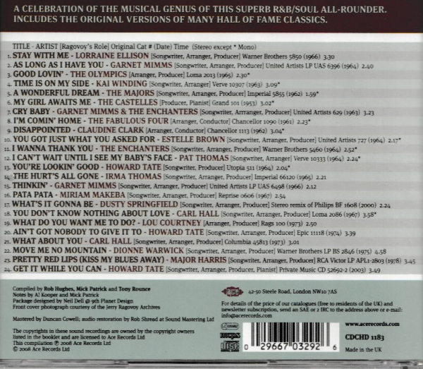 THE JERRY RAGOVOY STORY TIME IS ON MY SIDE CD - BRAND NEW - Image 3