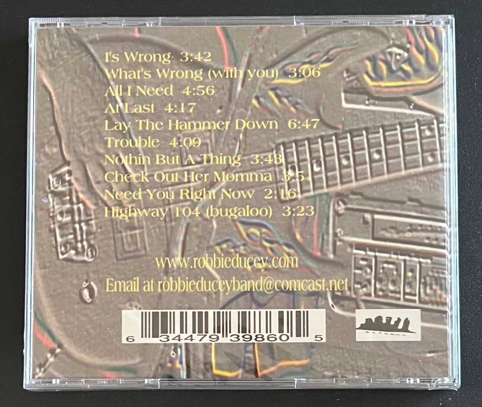 THE ROBBIE DUCEY BAND - CD BRAND NEW - Image 3