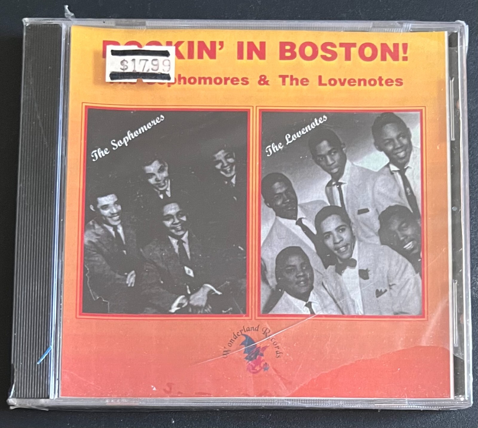 THE SOPHOMORES AND THE LOVENOTES - ROCKIN IN BOSTON - CD BRAND NEW