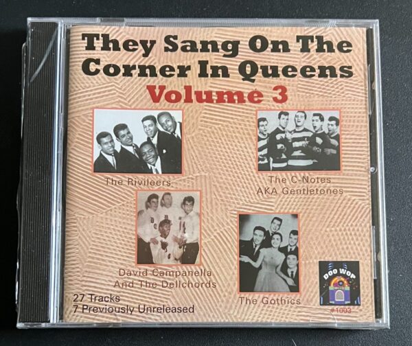 THEY SANG ON THE CORNER IN QUEENS VOL 3 - CD BRAND NEW