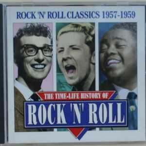 TIME-LIFE ROCK 'N' ROLL CLASSICS 1957 - 1959  - CD - VERY GOOD