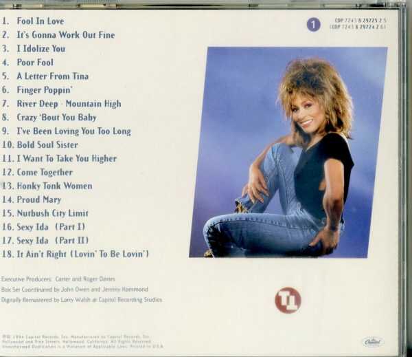 TINA TURNER - COLLECTED RECORDING 60S TO 90S  DISC 1  - CD - VERY GOOD CONDITION - Image 3