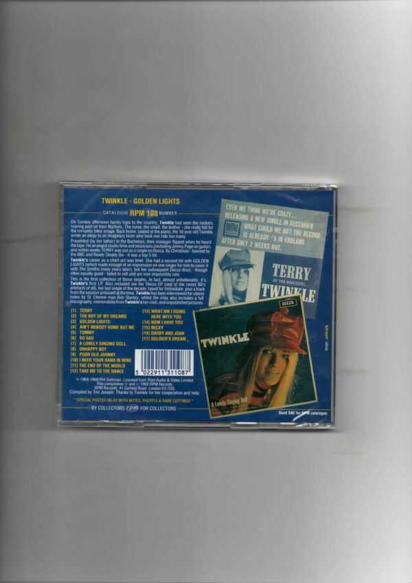 TWINKLE - GOLDEN LIGHTS-BRAND NEW CD - Image 3