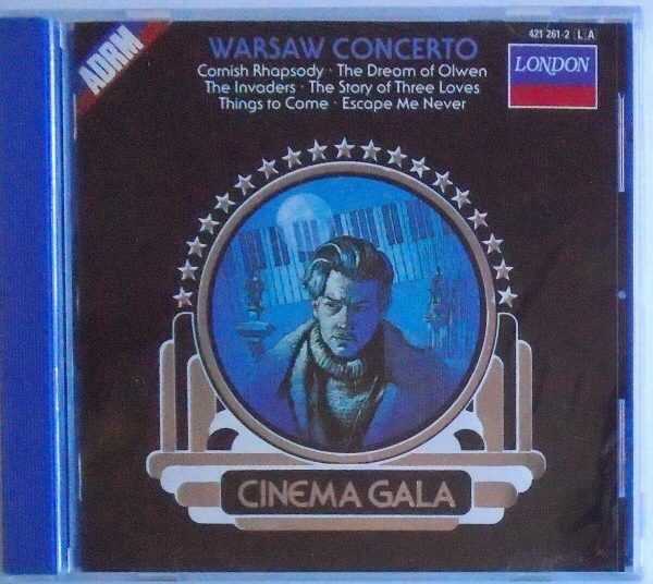 WARSAW CONCERTO - CD - Cinema Gala - BRAND NEW