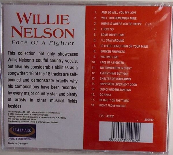 WILLIE NELSON - CD - Face Of A Fighter - BRAND NEW - Image 3