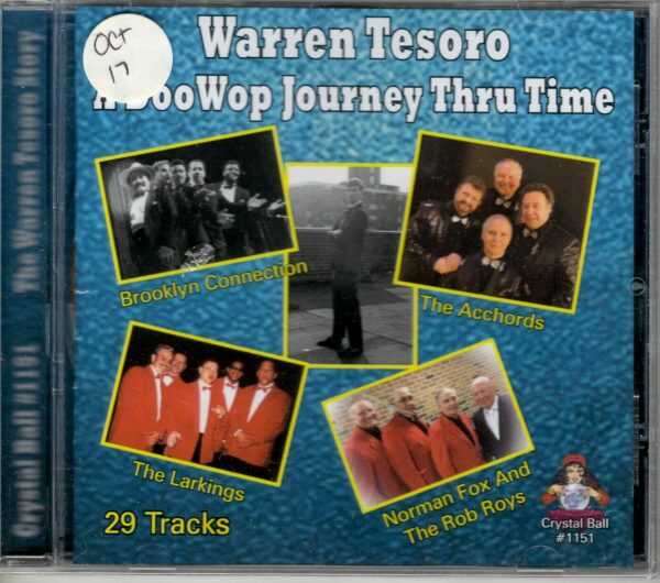 Warren Tesoro - A Doo Wop Journey Thru Time - CD - Brand New