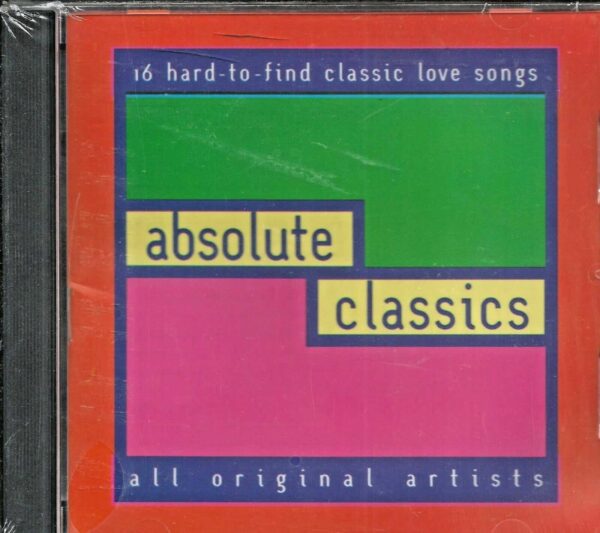 ABSOLUTE CLASSICS CD - 16 Hard to Find Classic Love Songs   Brand New