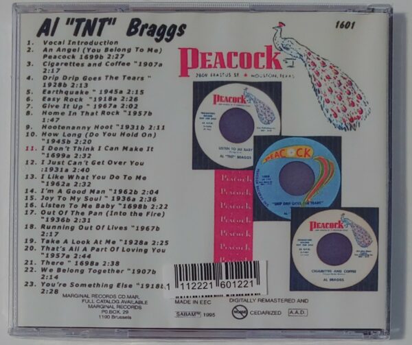 AL 'TNT' BRAGGS  - MR DYNAMITE   CD  BRAND NEW - Image 3