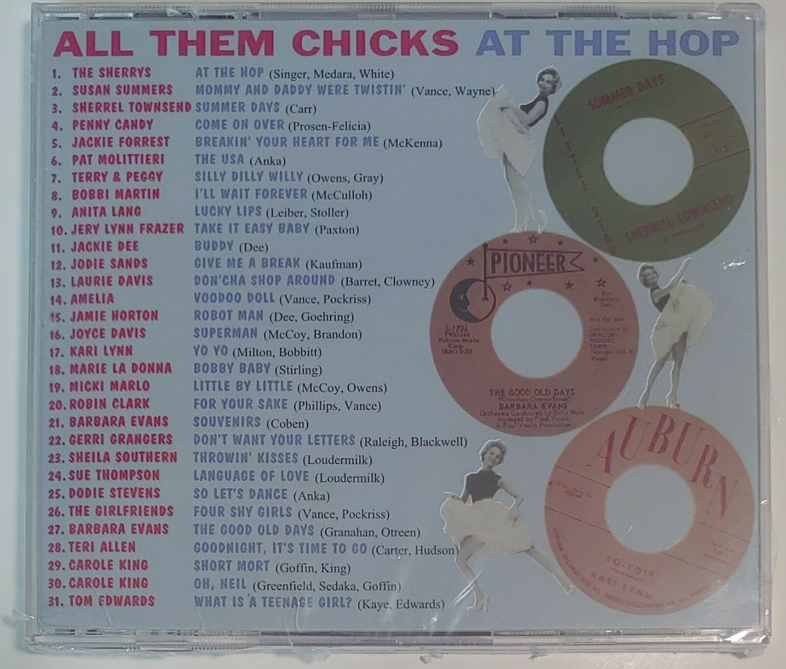 ALL THEM CHICKS - AT THE HOP CD BRAND NEW - Image 3