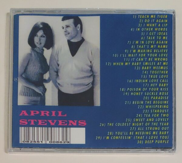 APRIL STEVENS - TEACH ME TIGER   CD     BRAND NEW - Image 3