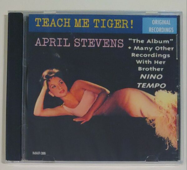 APRIL STEVENS - TEACH ME TIGER   CD     BRAND NEW