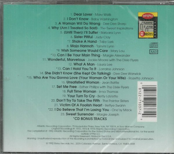 Atlantic Sisters of Soul CD BRAND NEW - Image 3