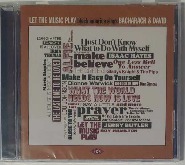 BACHARACH AND DAVID - LET THE MUSIC PLAY   CD     BRAND NEW