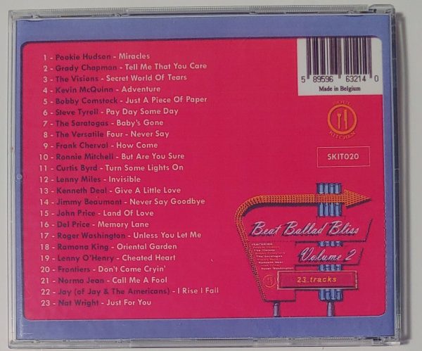 BEAT BALLAD BLISS  -  VOL 2   CD     BRAND NEW - Image 3