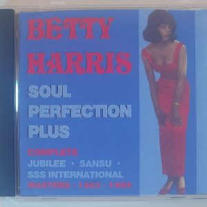 BETTY HARRIS - SOUL PERFECTION PLUS   CD BRAND NEW