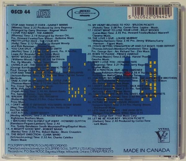 BIG CITY SOUL - VOL 2   CD     BRAND NEW - Image 3
