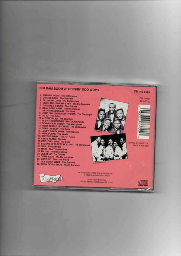 BIM BAM BOOM - 28 ROCKIN DOO WOPS-BRAND NEW CD - Image 3