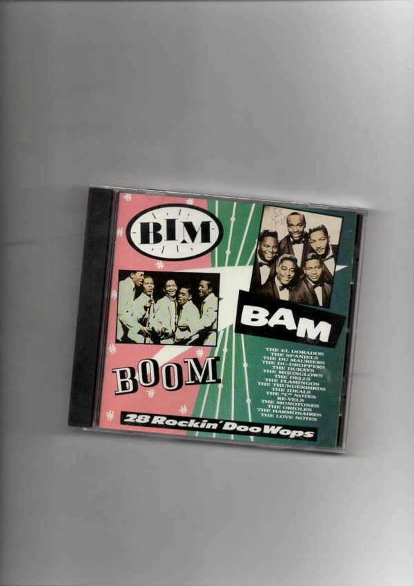 BIM BAM BOOM - 28 ROCKIN DOO WOPS-BRAND NEW CD