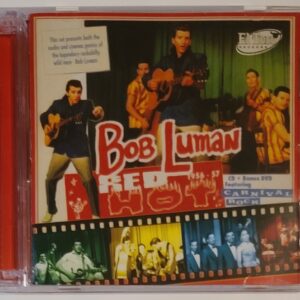 BOB LUMAN - RED HOT  56-57    CD LIKE NEW