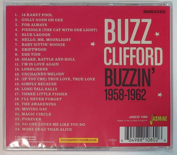 BUZZ CLIFFORD - BUZZIN 1958-62   CD  BRAND NEW - Image 3
