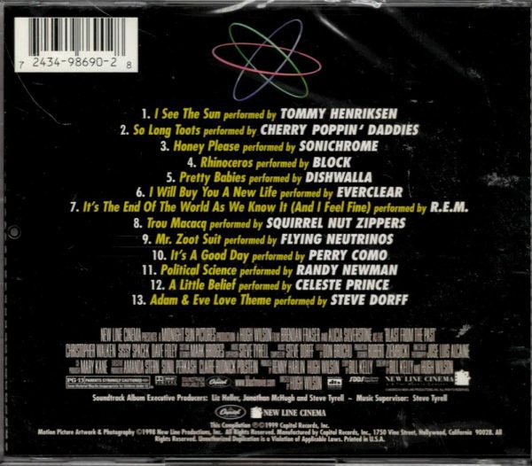 Blast From The Past - Music From The Original Motion Picture - CD - Brand New - Image 3