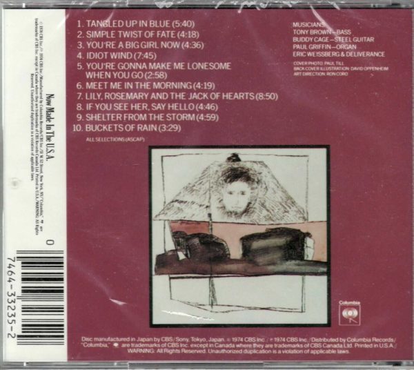 Bob Dylan - Blood on the Tracks - CD - Brand New - Image 3