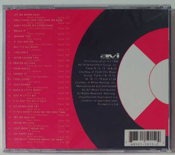 CALLA RECORDS - SOUL OF THE 60S  VOL 1   CD   BRAND NEW - Image 3