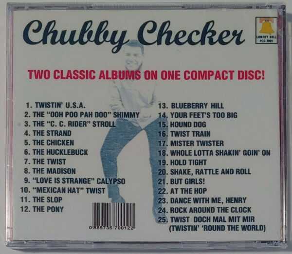 CHUBBY CHECKER - 2 COMPLETE CLASSIC ALBUMS   CD  BRAND NEW - Image 3
